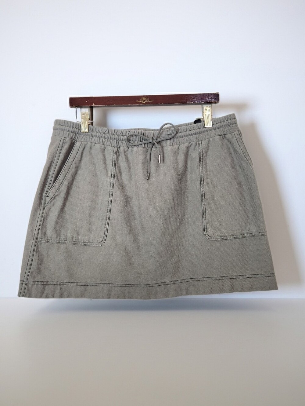 C&C California Olive Green Casual Skort Size Large